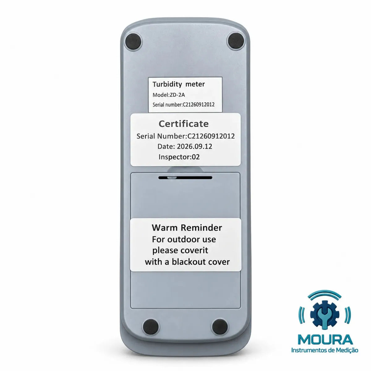 Medidor de turbidez Turbidímetro ZD-2A