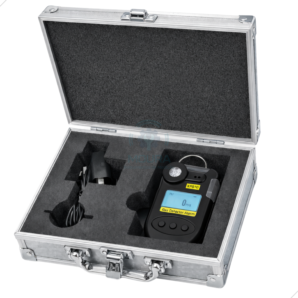 Detector Medidor De Gás Nh3 Amônia 0-100ppm - Moura Instrumentos - Kp810 Preto