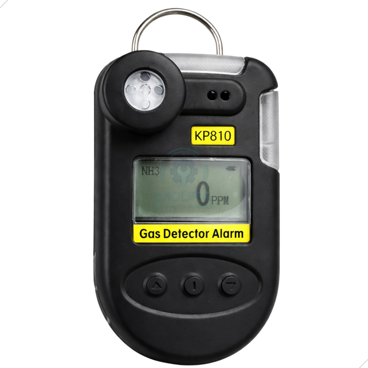 Detector Medidor De Gás Nh3 Amônia 0-100ppm - Moura Instrumentos - Kp810 Preto