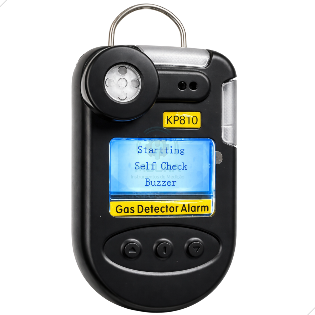 Detector Medidor De Gás Nh3 Amônia 0-100ppm - Moura Instrumentos - Kp810 Preto