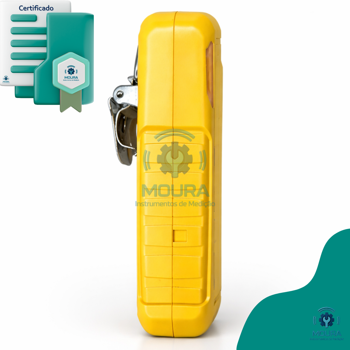 Detector Medidor De 4 Gases Com Bomba Espaço Confinado + Certificado De Calibração - Moura Instrumentos Laranja