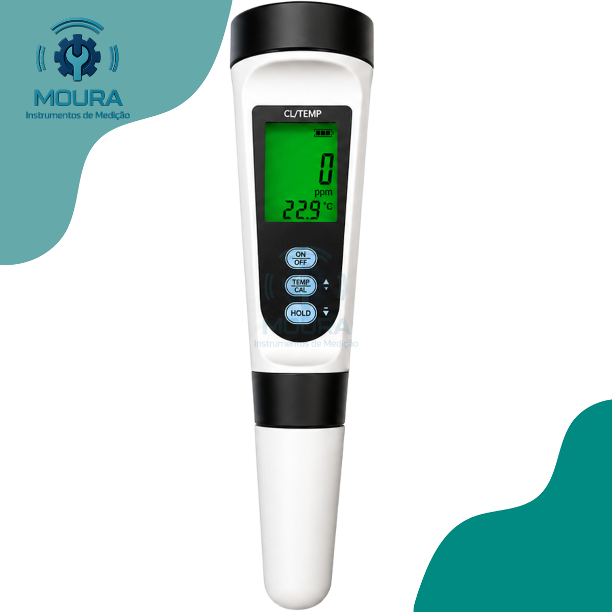 Medidor de Cloro Digital Cl-m21