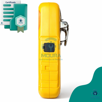 Detector Medidor De 4 Gases Com Bomba Espaço Confinado + Certificado De Calibração - Moura Instrumentos Laranja