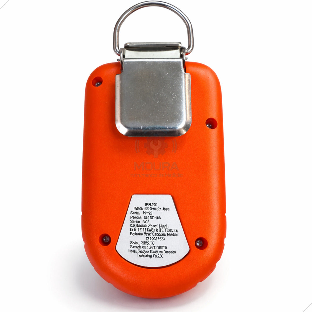 Detector Medidor De Gás Nh3 Amônia 0-100ppm - Moura Instrumentos - Kp810 Laranja