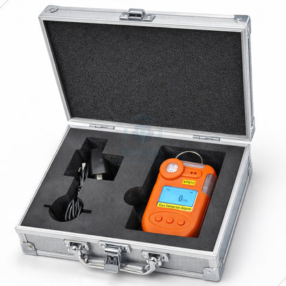 Detector Medidor De Gás Nh3 Amônia 0-100ppm - Moura Instrumentos - Kp810 Laranja