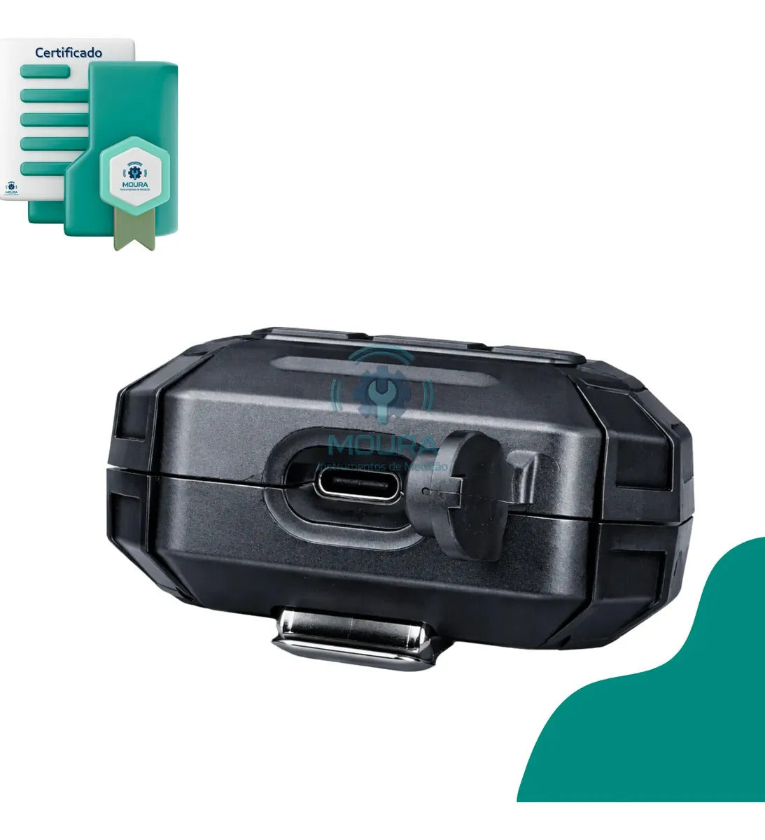 Detector De Gases 4 Em 1 Es30p + Certificado De Calibração - Moura Instrumentos - Preto 3v