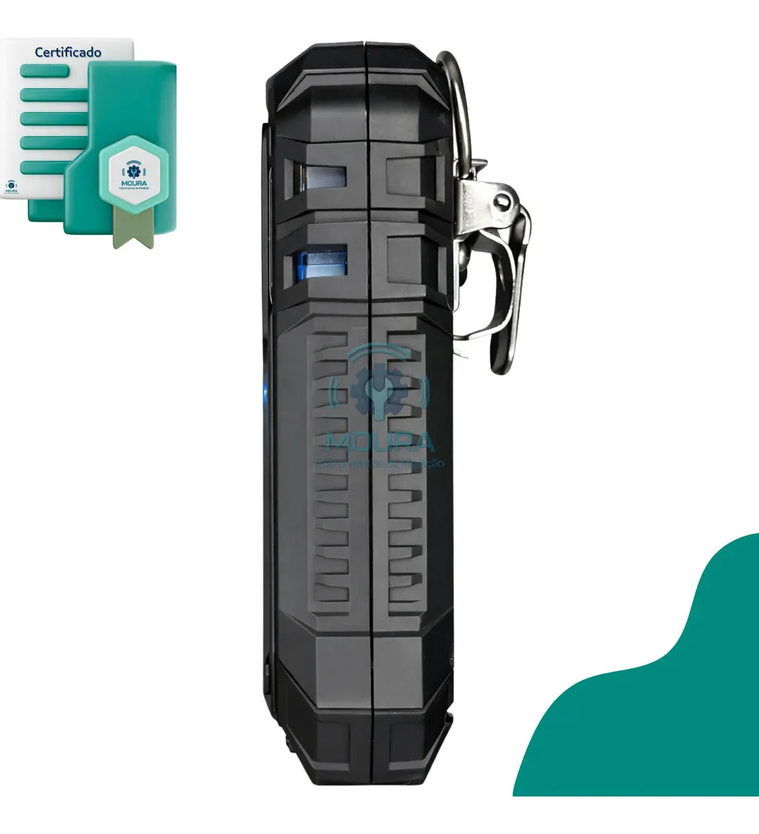 Detector De Gases 4 Em 1 Es30p + Certificado De Calibração - Moura Instrumentos - Preto 3v