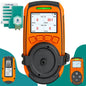 Detector De 4 Gases + Certificado Calibração Rastreável Rbc - BTYQ-Z4 - Moura Instrumentos - Preto Laranja