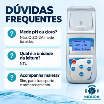 Medidor de turbidez Turbidímetro ZD-2A