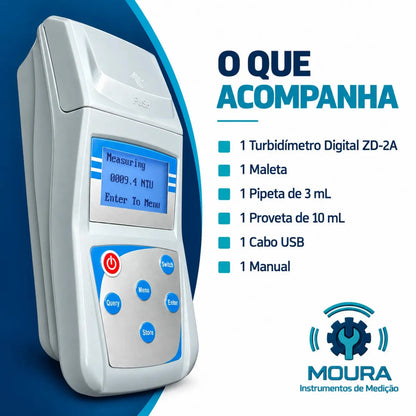 Medidor de turbidez Turbidímetro ZD-2A