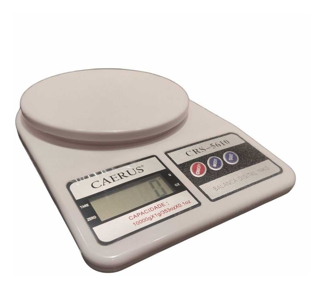 Balança Digital Cozinha 10kg Com Certificado De Calibração
