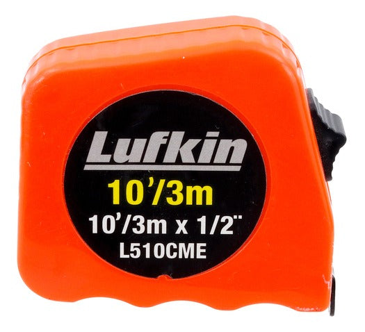 Trena Lufkin 3 Metros + Certificado De Calibração Rastreável