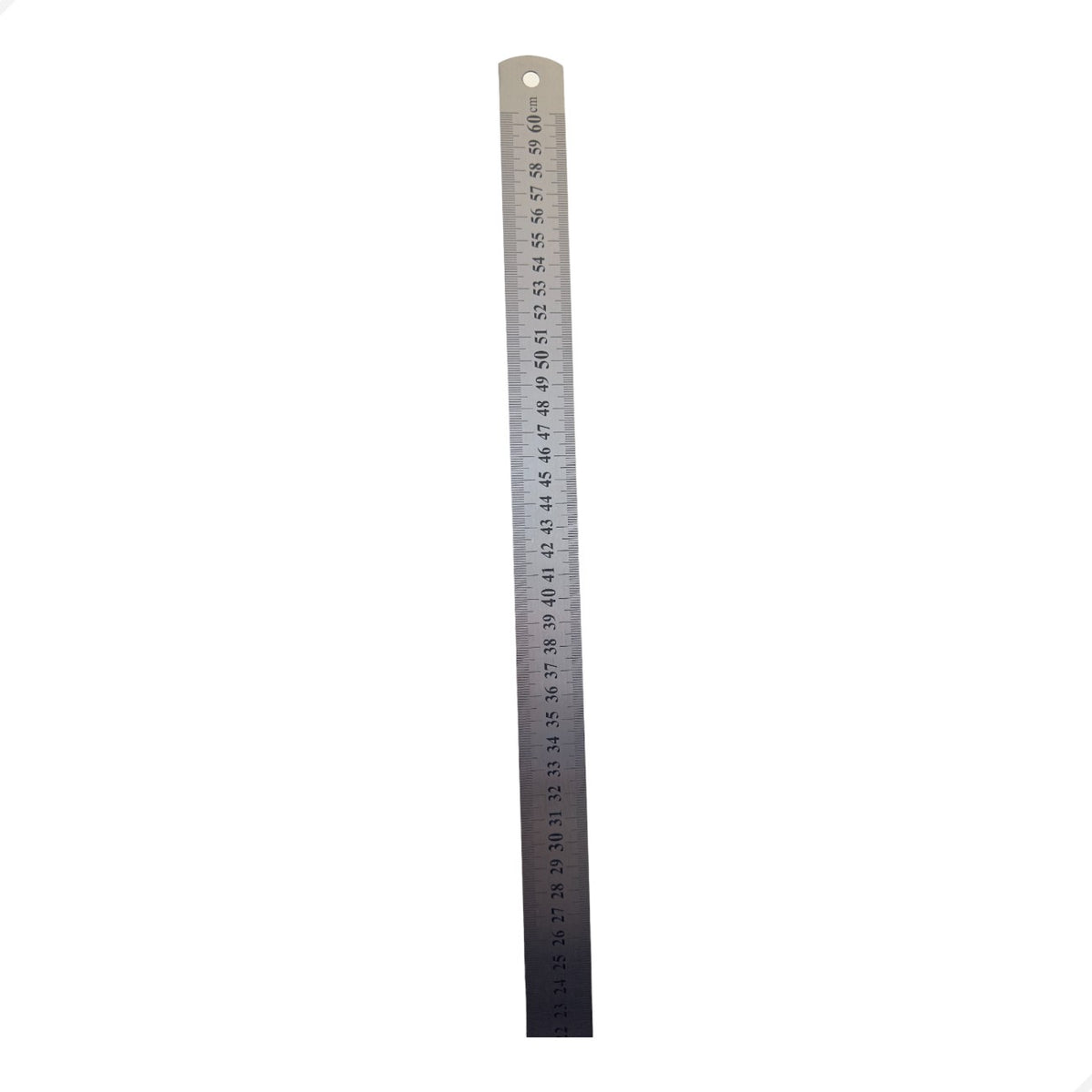Régua Escala De Aço 60cm 600mm Com Certificado Rastreável