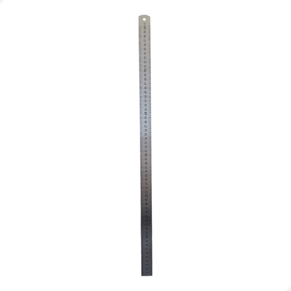 Régua Escala De Aço 60cm 600mm Com Certificado Rastreável