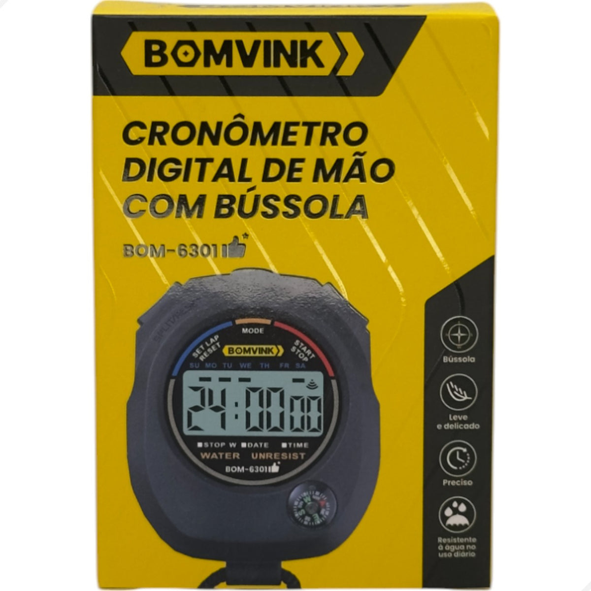 Cronômetro Digital De Mão Certificado Calibração Rastreável