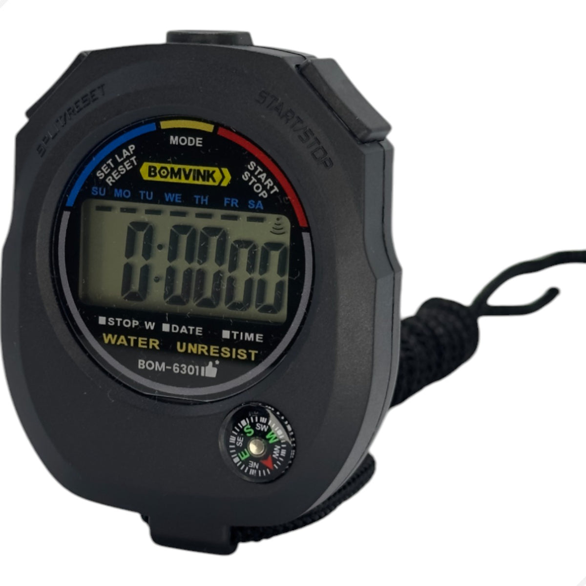 Cronômetro Digital De Mão Alarme Relógio Profissional Timer