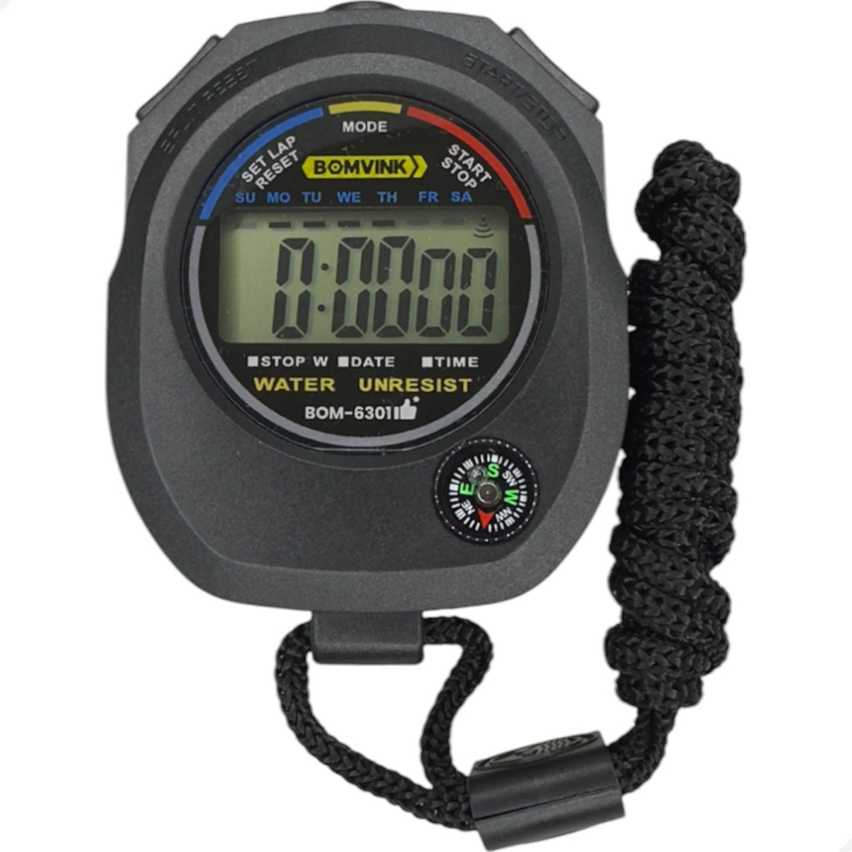 Cronômetro Digital De Mão Alarme Relógio Profissional Timer