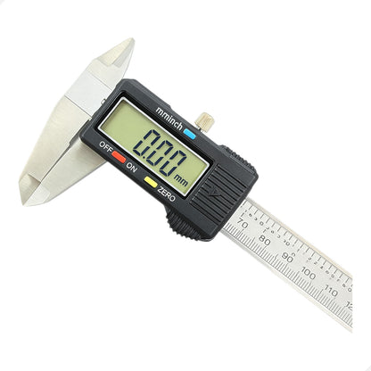 Paquímetro Digital 150mm Inox Estojo Certificado Calibração