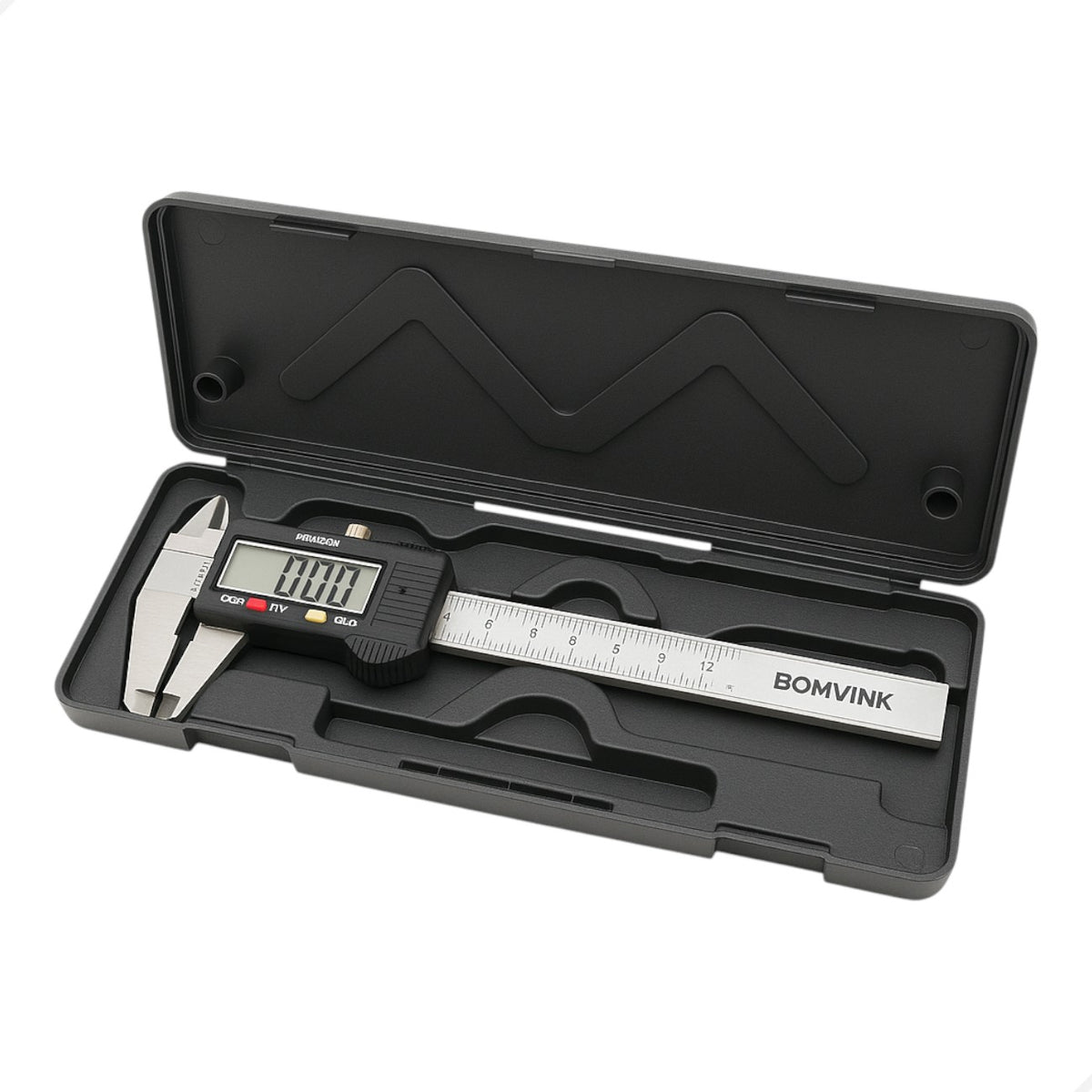 Paquímetro Digital 150mm Inox Estojo Certificado Calibração