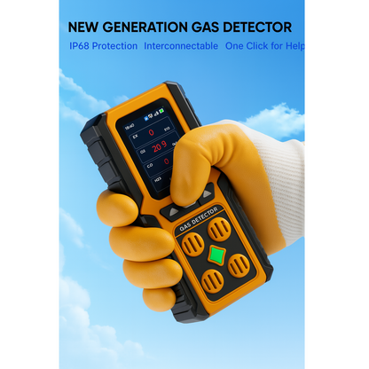 Medidor De 4 Gases + Certificado Calibração Rastreável RBC