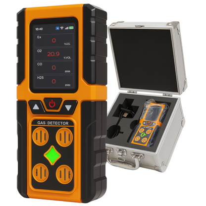 Medidor De 4 Gases + Certificado Calibração Rastreável RBC