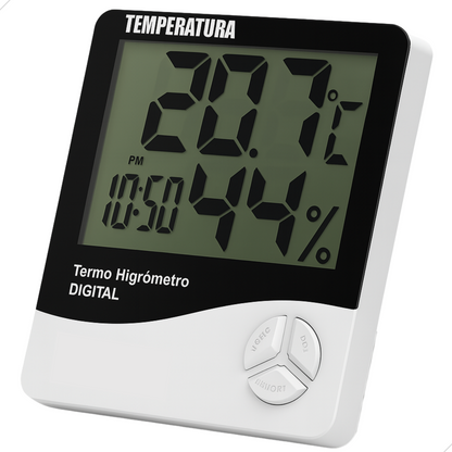 Termo Higrômetro + Certificado De Calibração Rastreável Rbc